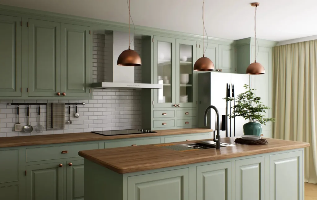 8 Classy Paint Ideas For Your Kitchen Cabinets cabinets