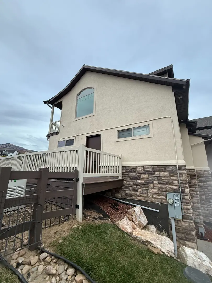 Stucco Repaint and Wood Staining in Eden, Utah