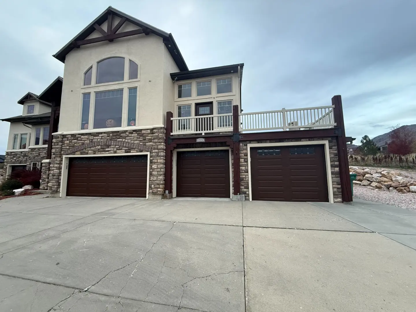 Stucco Repaint and Wood Staining in Eden, Utah